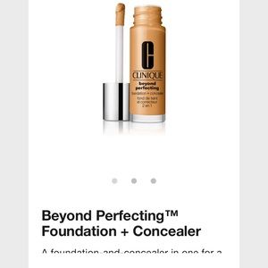 Clinique beyond perfecting concealer + foundation